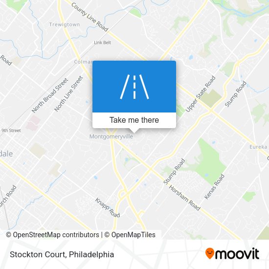 Stockton Court map