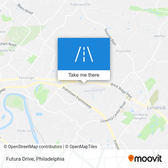 Mapa de Futura Drive