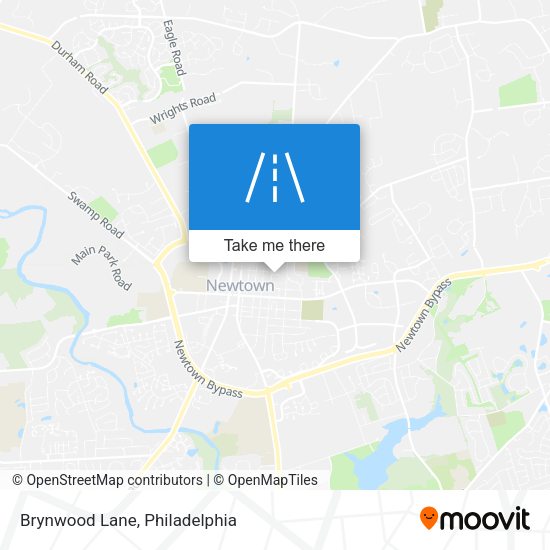 Brynwood Lane map