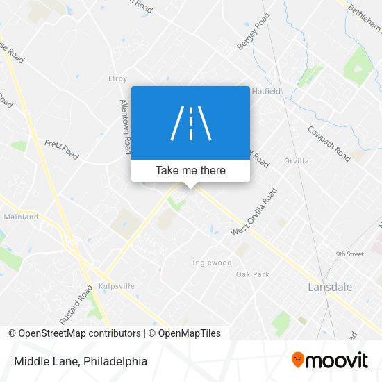 Mapa de Middle Lane