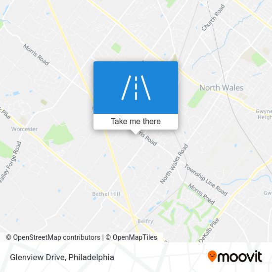 Mapa de Glenview Drive