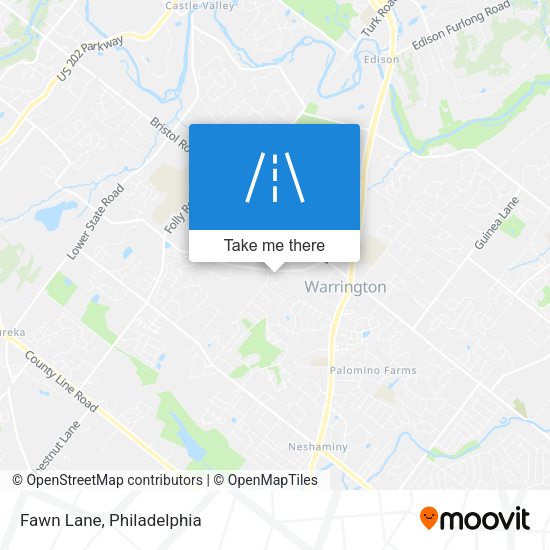 Mapa de Fawn Lane