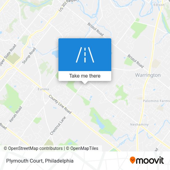 Mapa de Plymouth Court