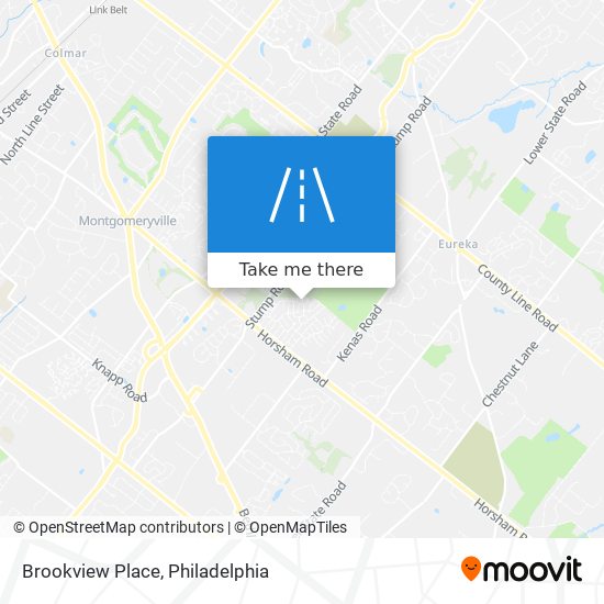 Brookview Place map