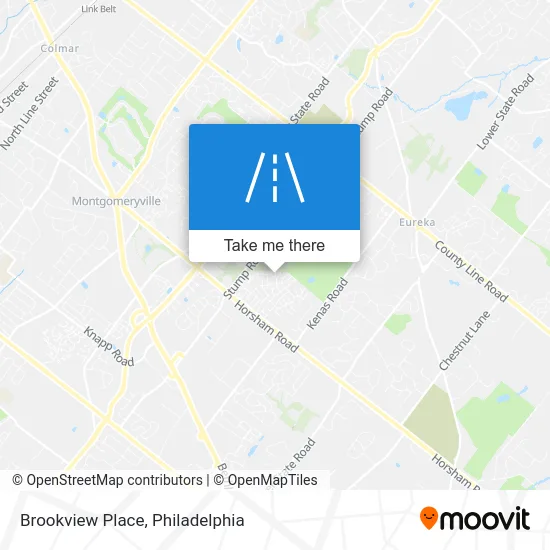 Brookview Place map