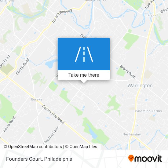 Founders Court map
