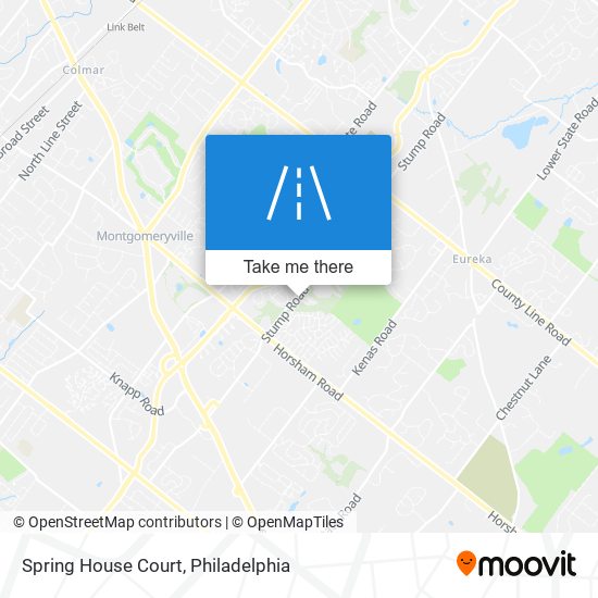 Mapa de Spring House Court