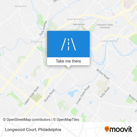 Mapa de Longwood Court