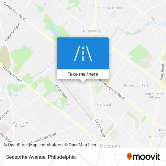 Seasprite Avenue map
