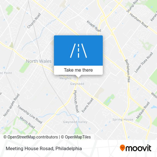 Mapa de Meeting House Rosad
