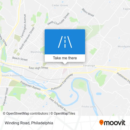 Mapa de Winding Road