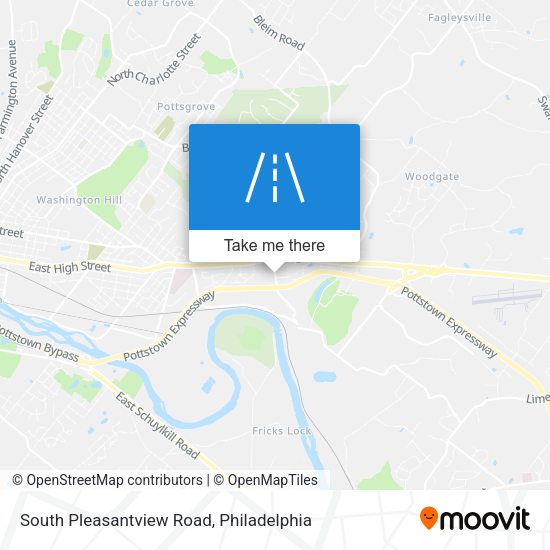 South Pleasantview Road map