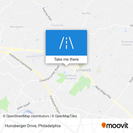 Hunsberger Drive map