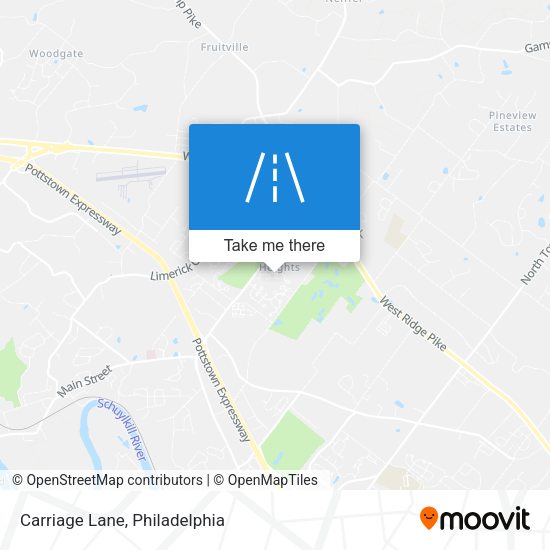 Mapa de Carriage Lane