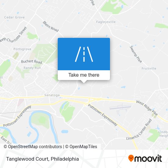 Mapa de Tanglewood Court