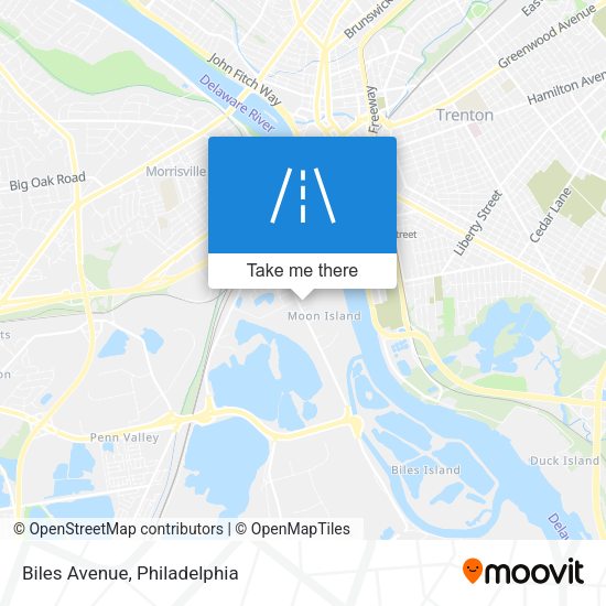 Mapa de Biles Avenue