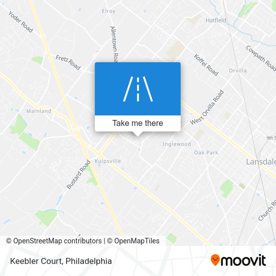 Mapa de Keebler Court
