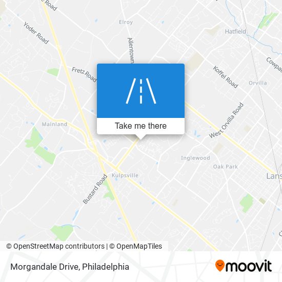 Mapa de Morgandale Drive