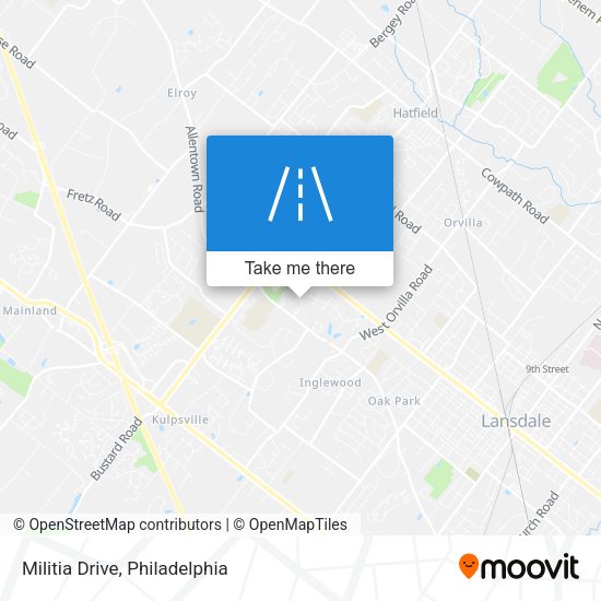 Mapa de Militia Drive