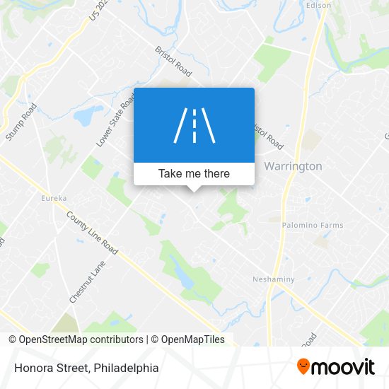 Mapa de Honora Street