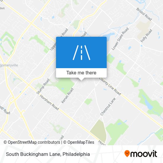 Mapa de South Buckingham Lane