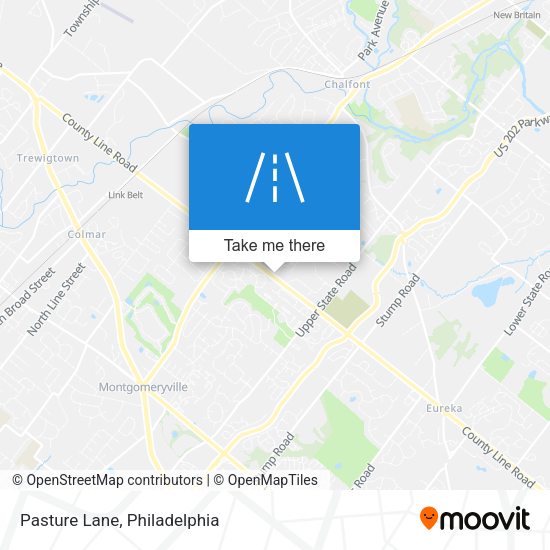 Mapa de Pasture Lane