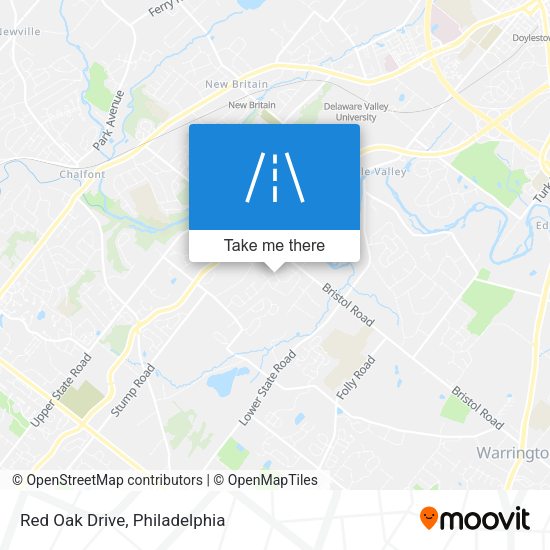 Mapa de Red Oak Drive