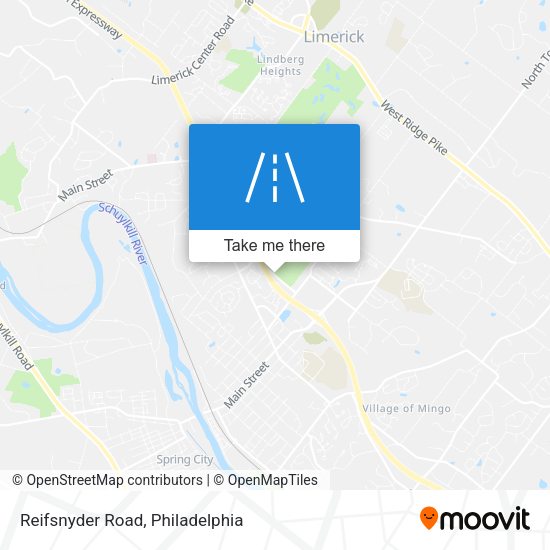 Reifsnyder Road map