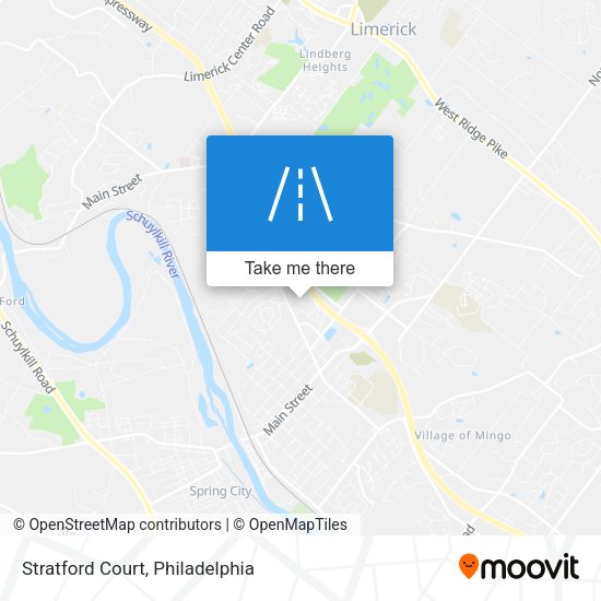 Mapa de Stratford Court