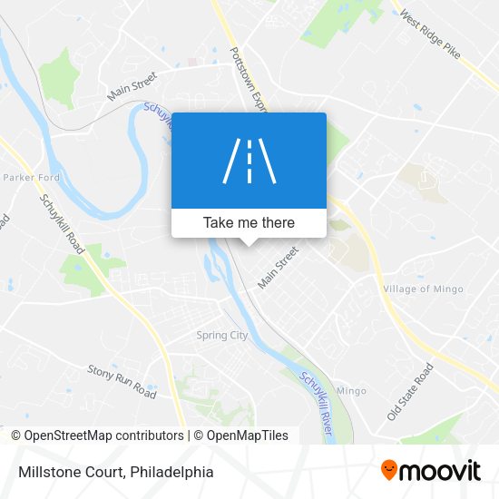Millstone Court map