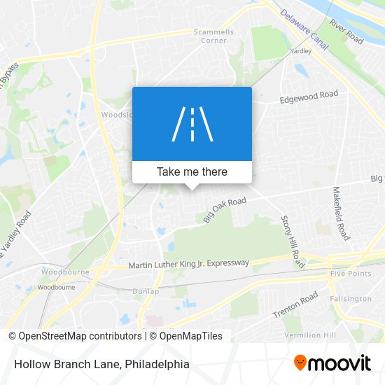 Mapa de Hollow Branch Lane