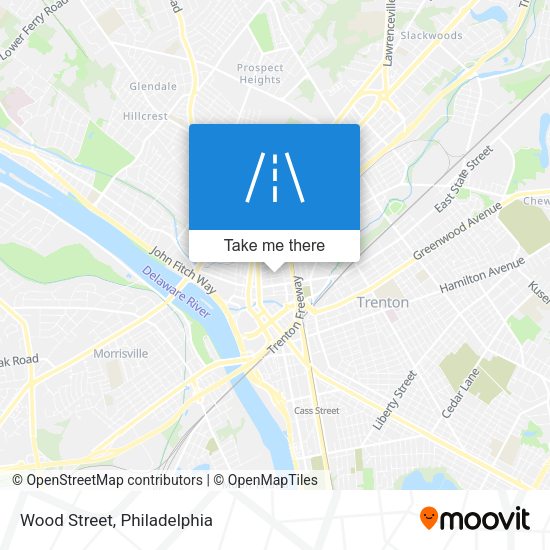 Mapa de Wood Street
