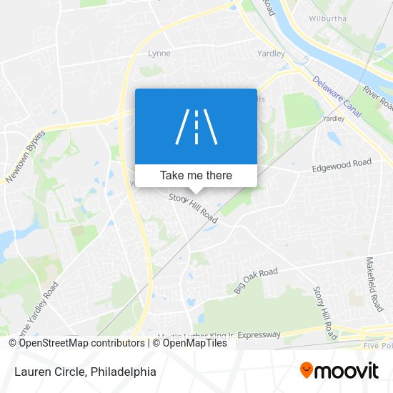 Mapa de Lauren Circle