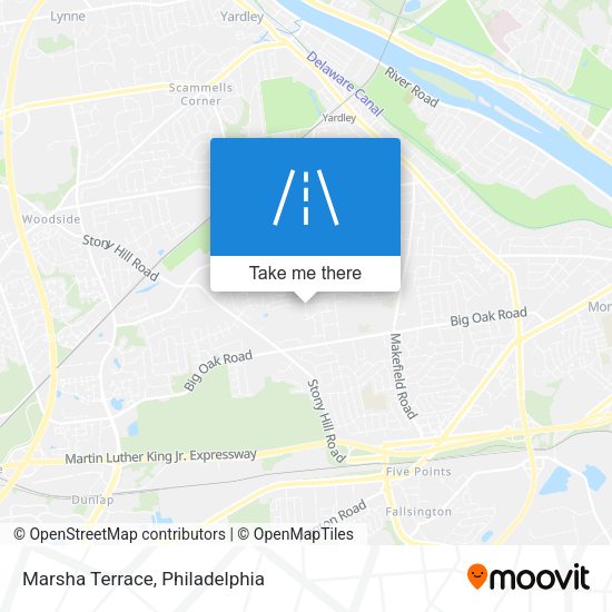 Marsha Terrace map