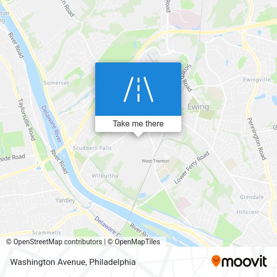 Washington Avenue map