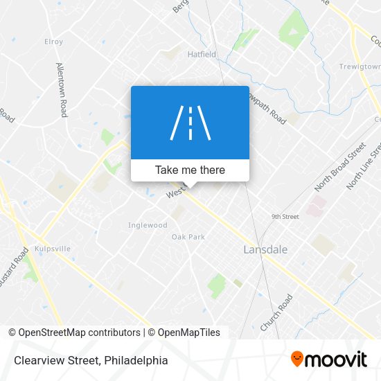 Mapa de Clearview Street