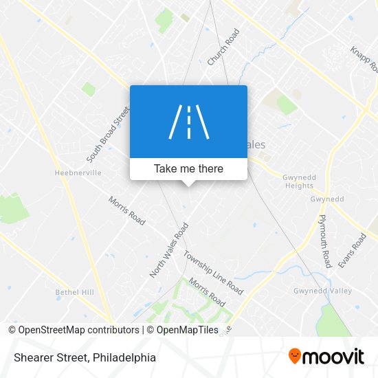 Shearer Street map
