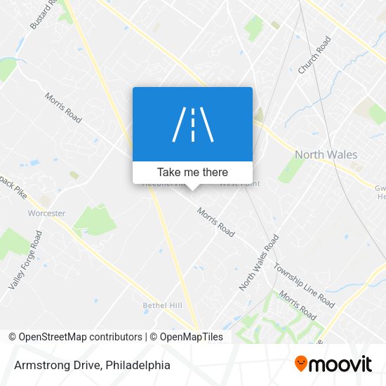 Armstrong Drive map