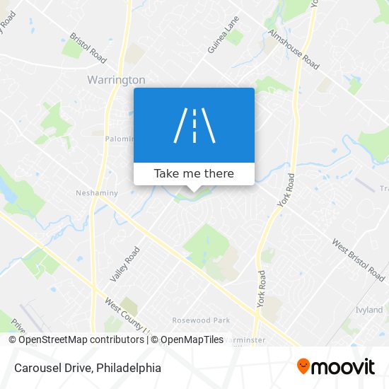 Carousel Drive map