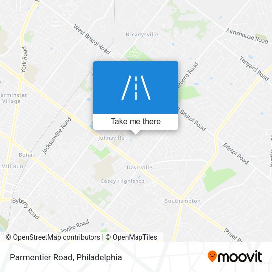 Mapa de Parmentier Road
