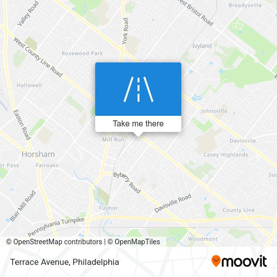Terrace Avenue map