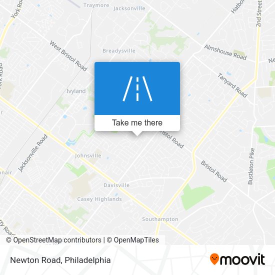 Mapa de Newton Road