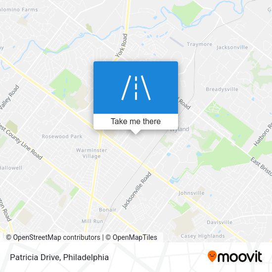 Mapa de Patricia Drive