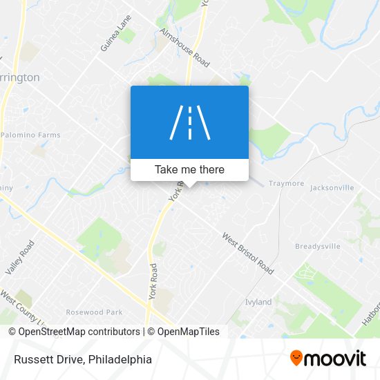 Mapa de Russett Drive