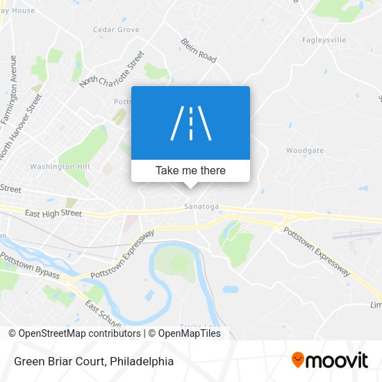 Green Briar Court map