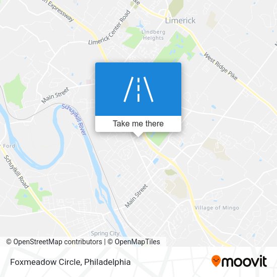 Mapa de Foxmeadow Circle