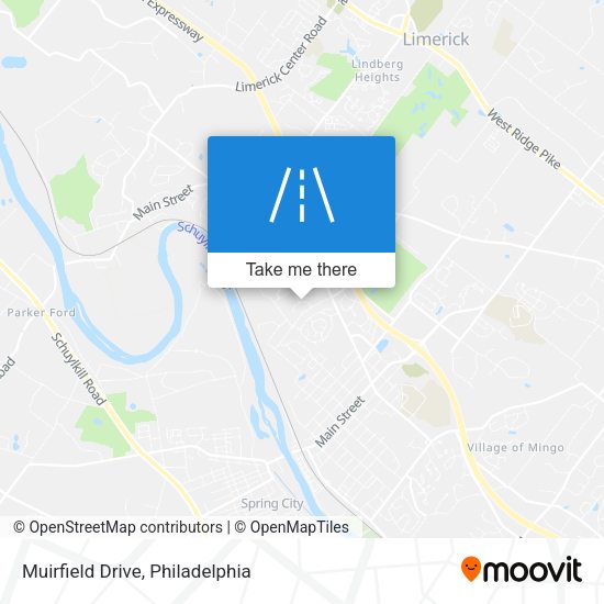 Muirfield Drive map