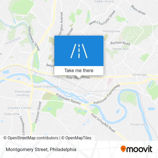 Mapa de Montgomery Street