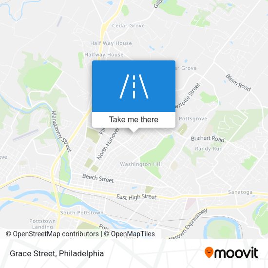 Mapa de Grace Street