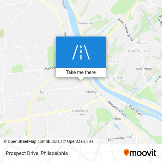 Prospect Drive map